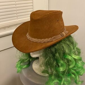 Dingo Australia Western Cowboy Hat, M, leather